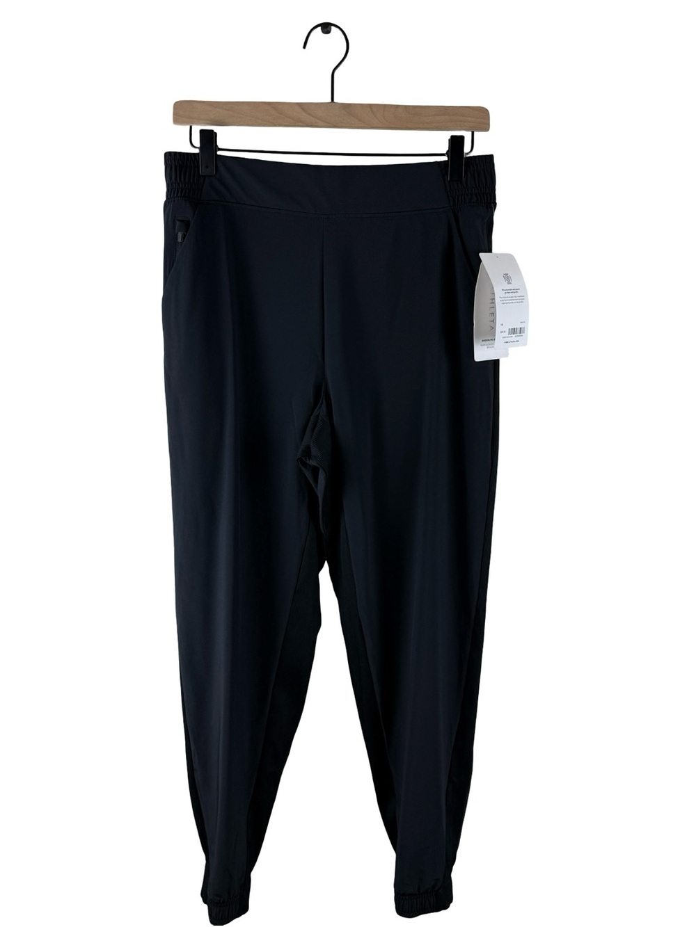 ATHLETA Brooklyn Jogger Black NWT Size 10 - Picture 5 of 12